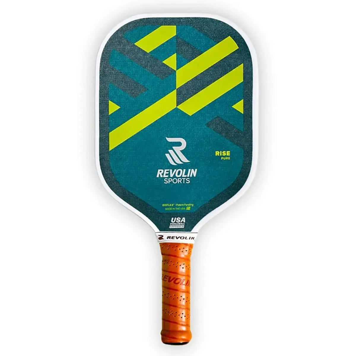 Rise Pickleball Paddle Electric Teal-Racquets-Revolin-111937-DEFAULT-L-Tennis Express