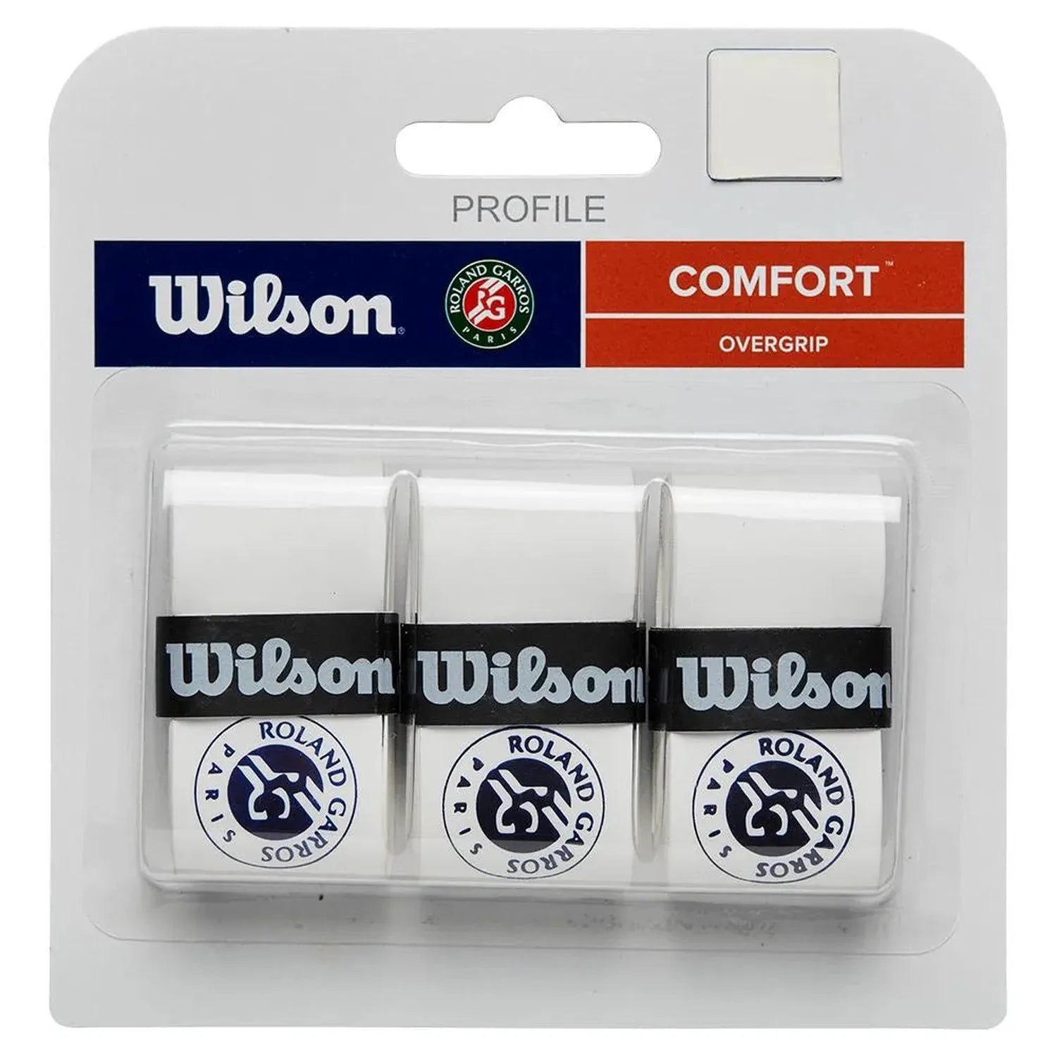 White - Roland Garros 2024 Tennis Overgrips White and Blue-Accessories-Wilson-111965-DEFAULT-L-1-[Sku]-Tennis Express