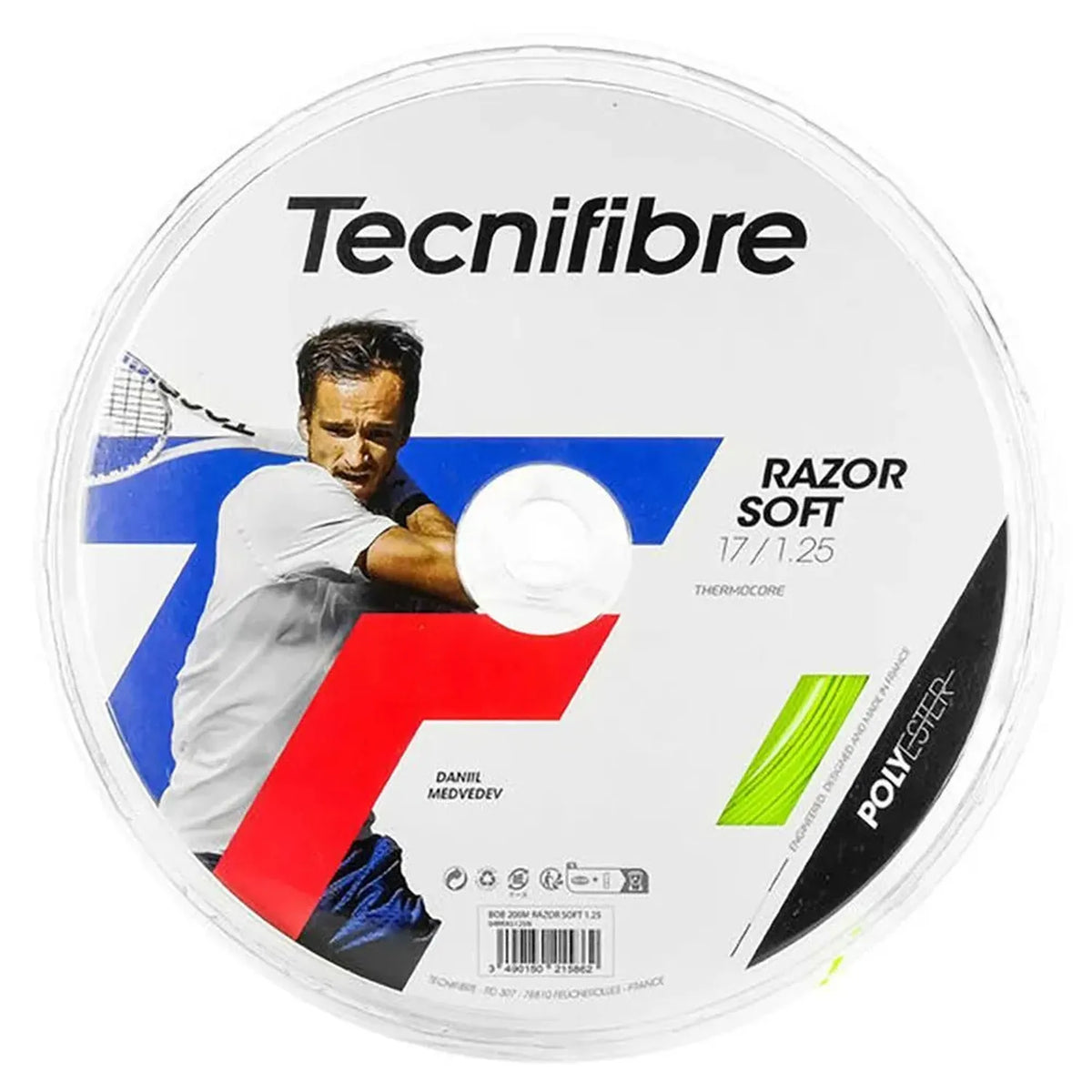 Razor Soft Tennis Reel Lime-Strings-Tecnifibre-112161-DEFAULT-L-Tennis Express