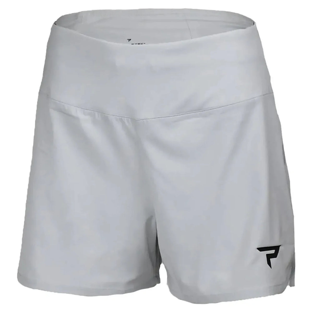 Womens Base Level Performance Tennis Short Glacier Gray-Apparel-Paddletek-112247-DEFAULT-L-Tennis Express