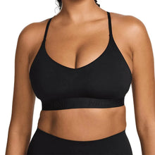 Women's Indy Light Support Padded Adjustable Sports Bra-Apparel-Nike-112332-010_BLACK-L-Tennis Express
