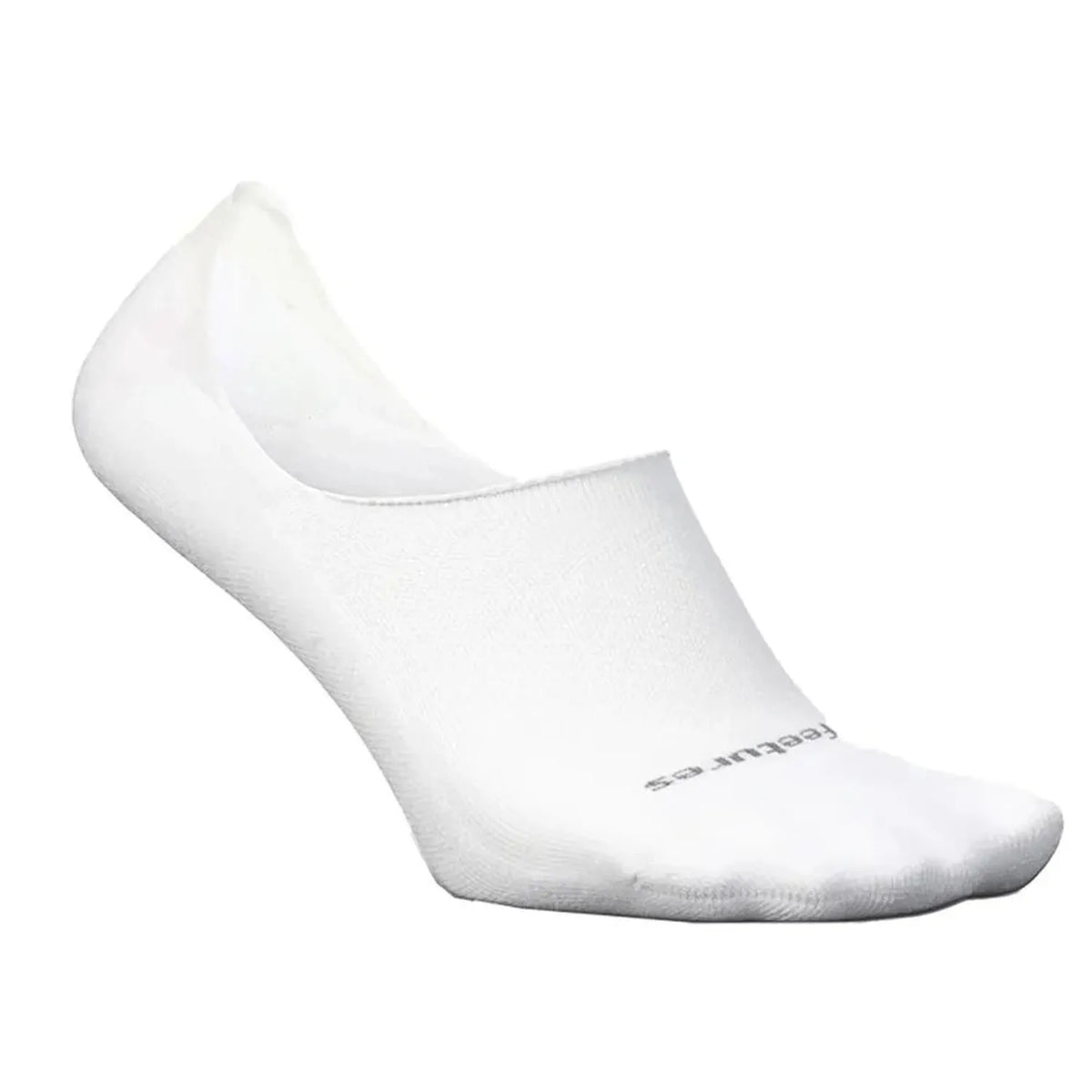 Elite Light Cushion Invisible Tennis Socks-Socks-Feetures-112585-WHITE-L-Tennis Express