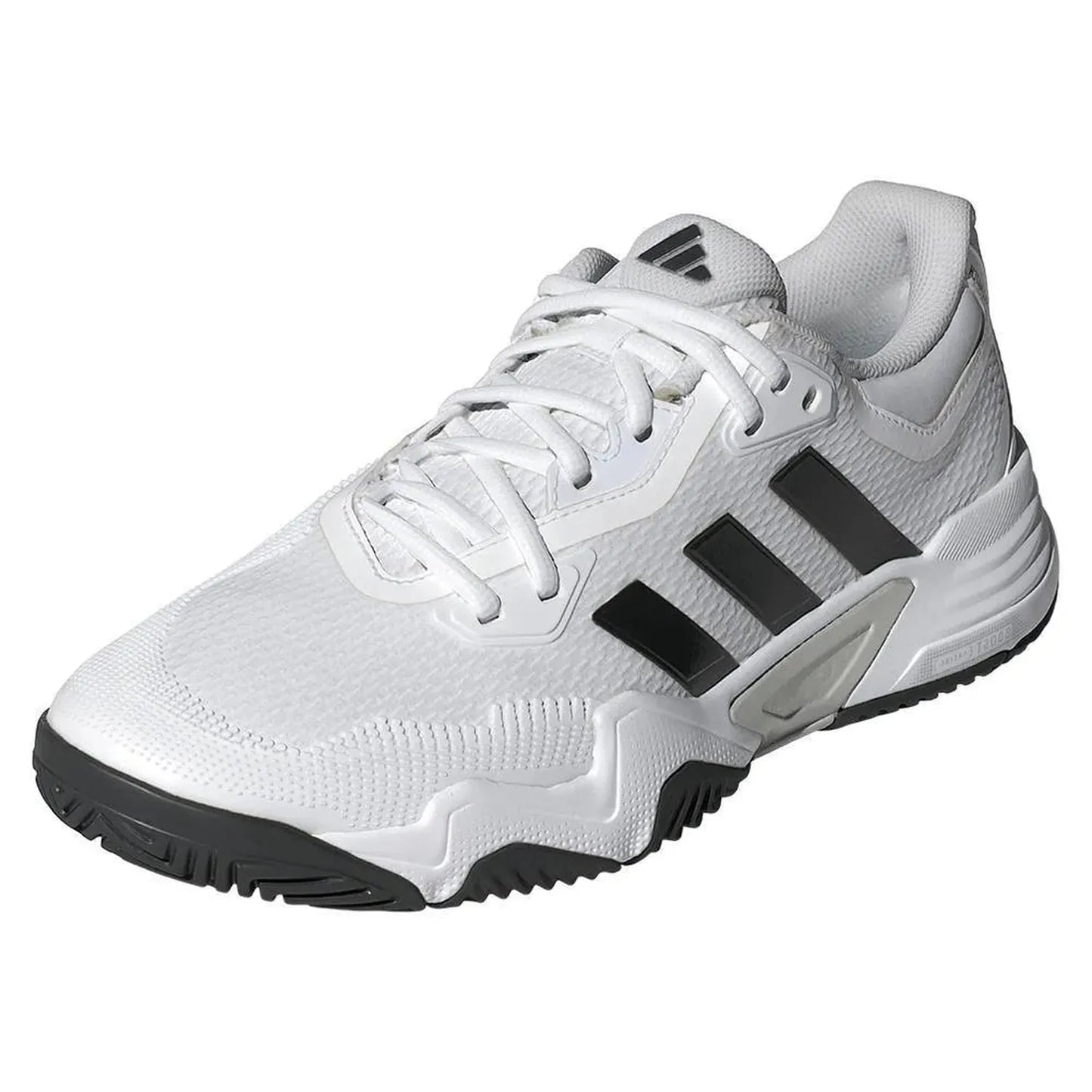 Mens Solematch Control 2 Tennis Shoes White and Black Blue Metallic-Footwear-Adidas-112620-DEFAULT-L-Tennis Express
