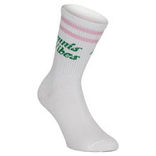 Tennis Vibes Socks Pink and Green-Socks-Runway Athletics-112655-DEFAULT-L-Tennis Express