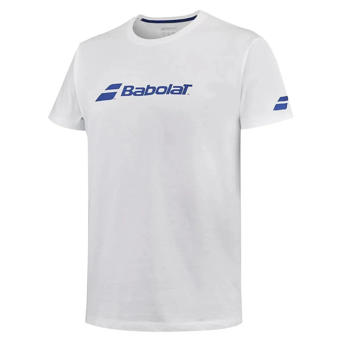 Men's Exercise Babolat Tennis Tee-Apparel-Babolat-112773-1000_WHITE-L-Tennis Express