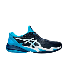 Padel Shoes Asics Court FF 3 Novak Clay Blue Expansive/White