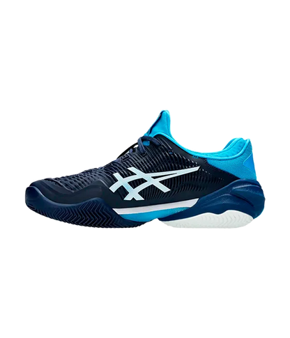 Padel Shoes Asics Court FF 3 Novak Clay Blue Expansive/White