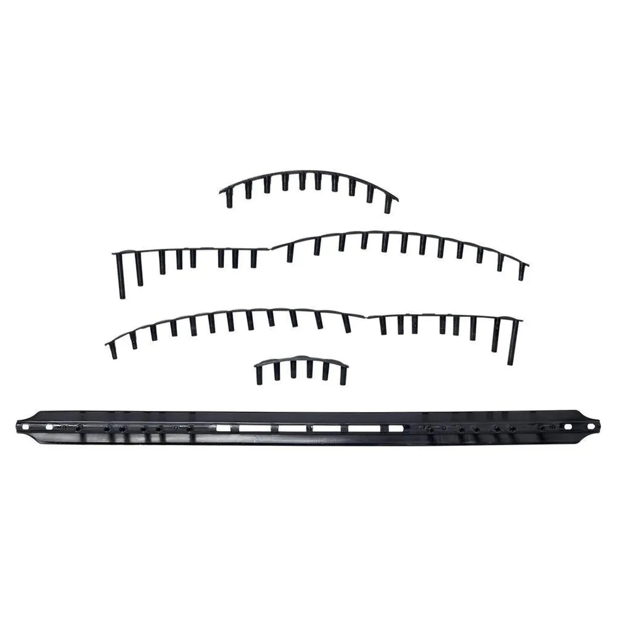 Blade 100/100L/100UL V9 Tennis Bumper and Grommet Set Black and Green-Accessories-Wilson-113221-DEFAULT-L_253eec58-003d-48ea-b3f0-34bbb03ccd07-Tennis Express
