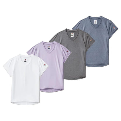 Girls Short Sleeve Performance Tennis Top
