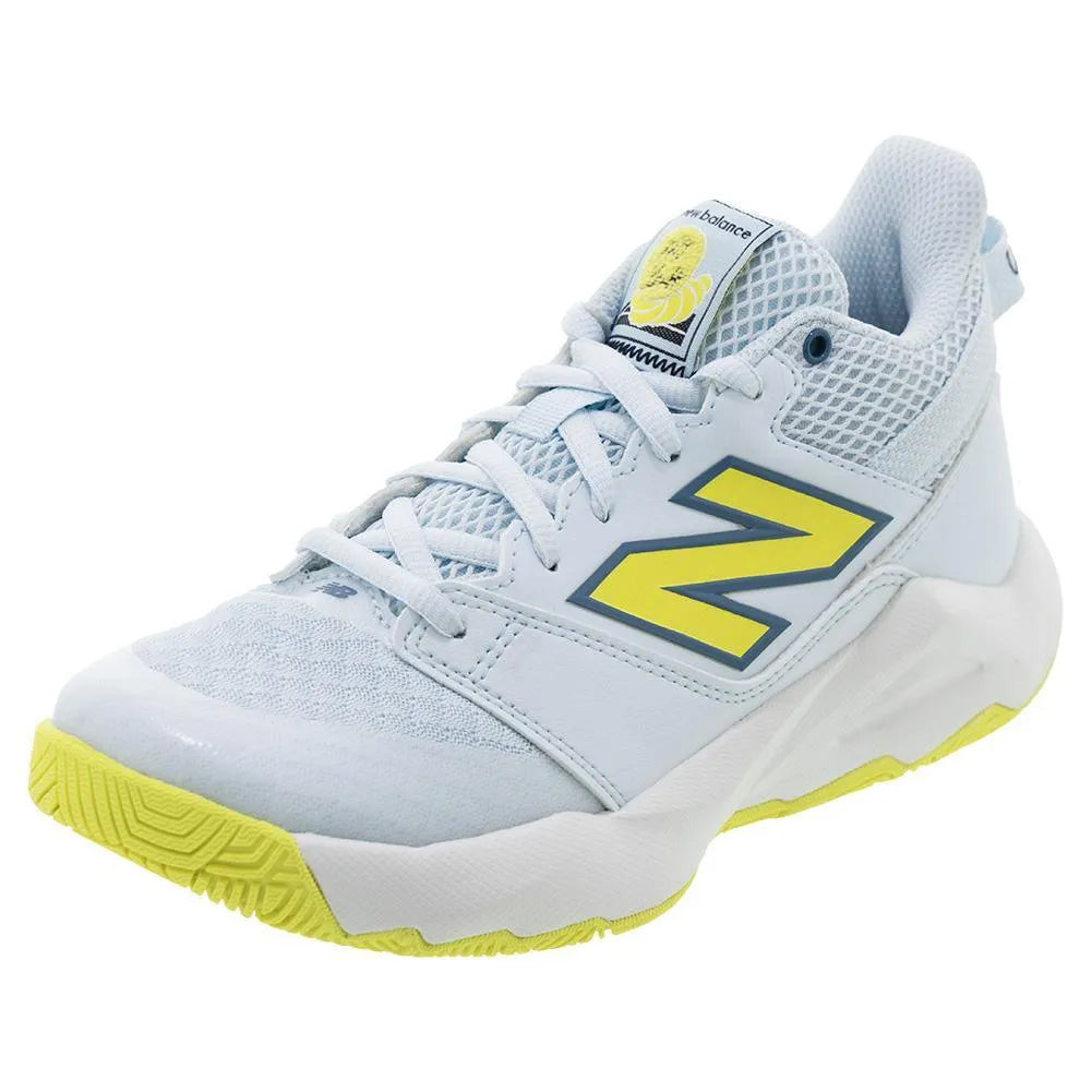 Juniors' Coco CG2 Tennis Shoes Quarry Blue and Firefly-Footwear-New Balance-113399-DEFAULT-L-Tennis Express