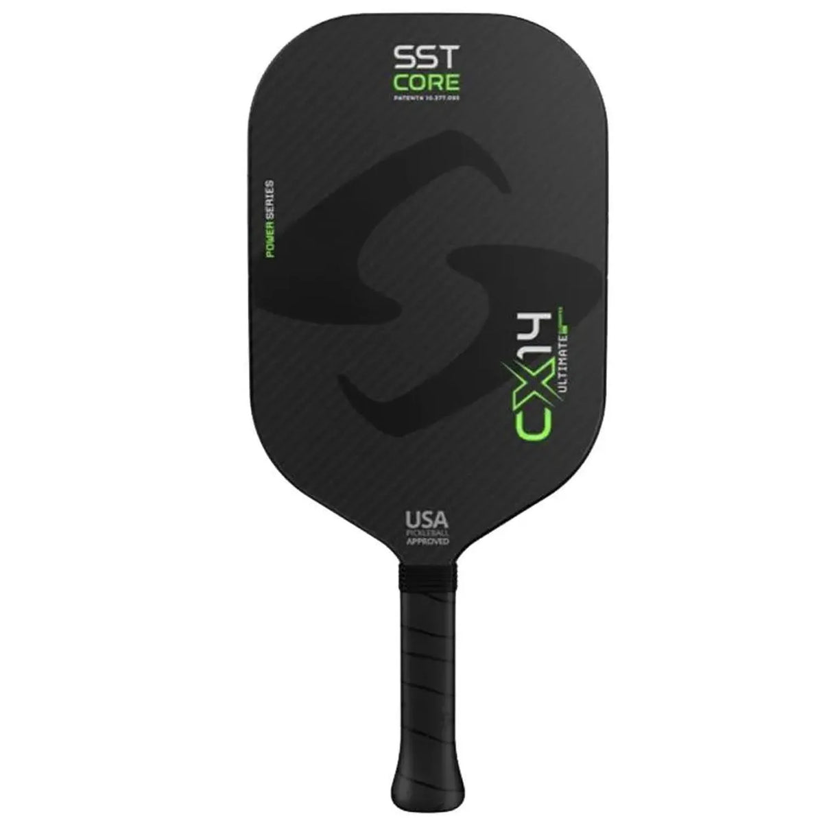 CX14E Power Elongated 3 15/16' 8.5 oz Pickleball Paddle Green-Racquets-Gearbox-113479-DEFAULT-L-Tennis Express