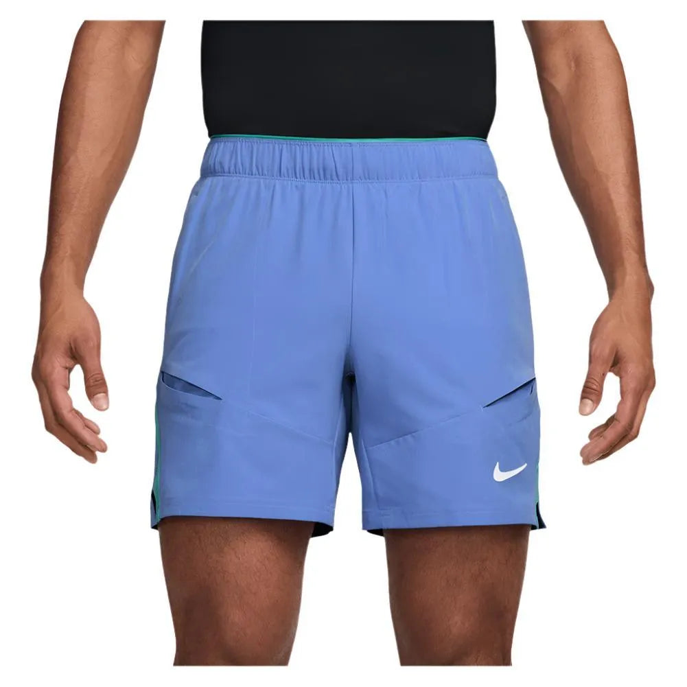 Men's Court Dri-FIT Advantage 7 Inch Tennis Short-Apparel-Nike-113616-494_ROYAL_PULSEGN-L-Tennis Express