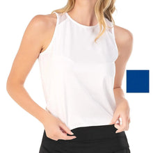 Women's LUV Freedom Crop Tennis Tank