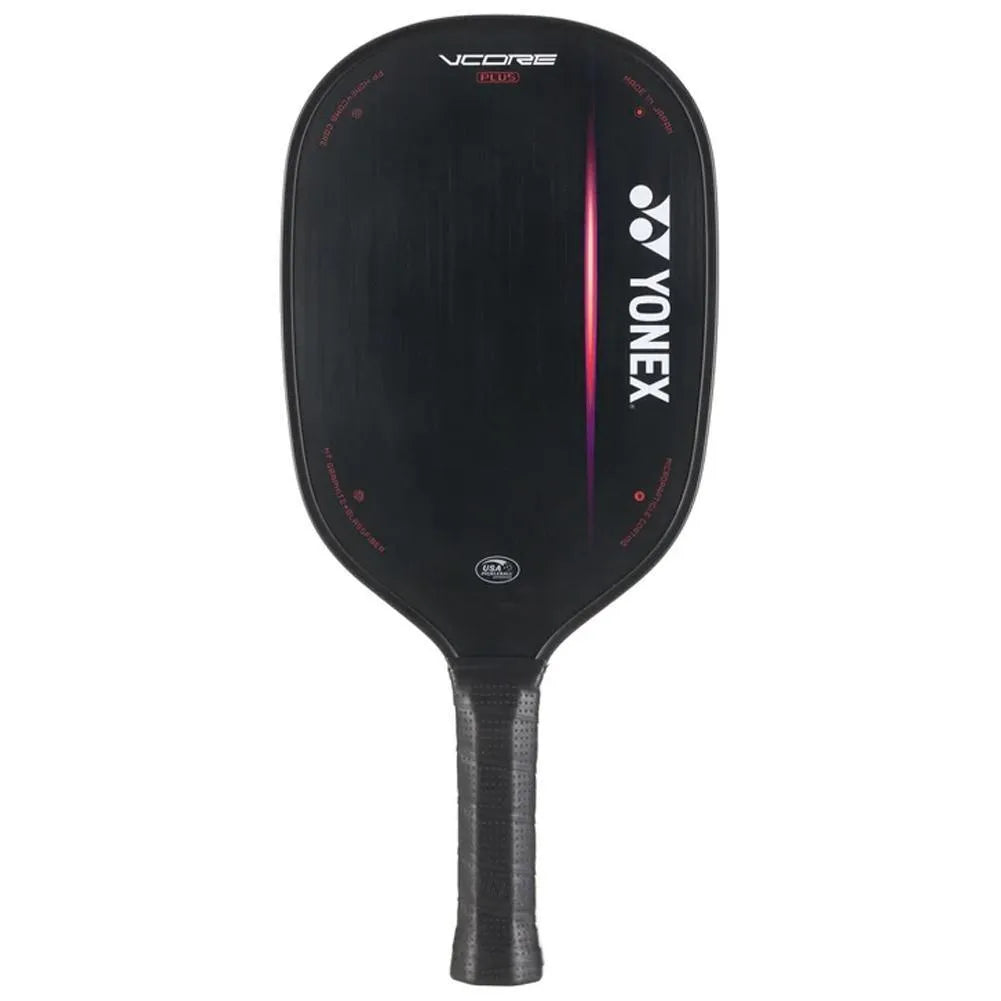 VCORE Plus Midweight Pickleball Paddle Black-Racquets-Yonex-113904-DEFAULT-L-Tennis Express