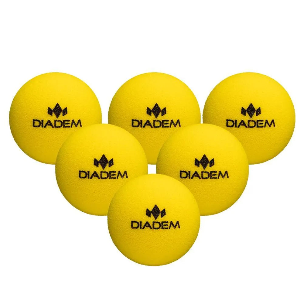 Official Quiet Pickleball 6 Pack Yellow-Balls-Diadem-113906-DEFAULT-L-Tennis Express
