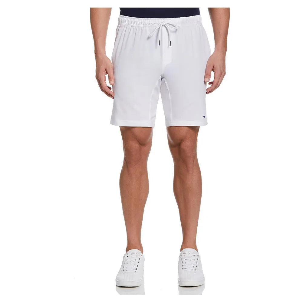 Men's Solid Athletic 9 Inch Tennis Short Bright White-Apparel-Grand Slam-113965-DEFAULT-L-Tennis Express