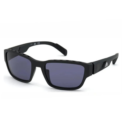 Men's Active Sunglasses Matte Black and Smoke-Accessories-Adidas-113972-DEFAULT-L-1-[Sku]-Tennis Express
