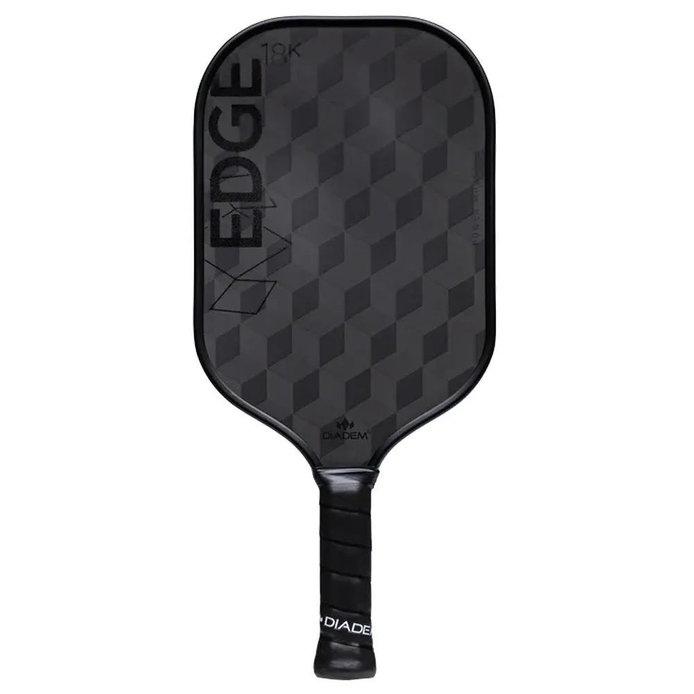 Edge 18k Power Pickleball Paddle Midnight Black-Racquets-Diadem-113985-DEFAULT-L-Tennis Express