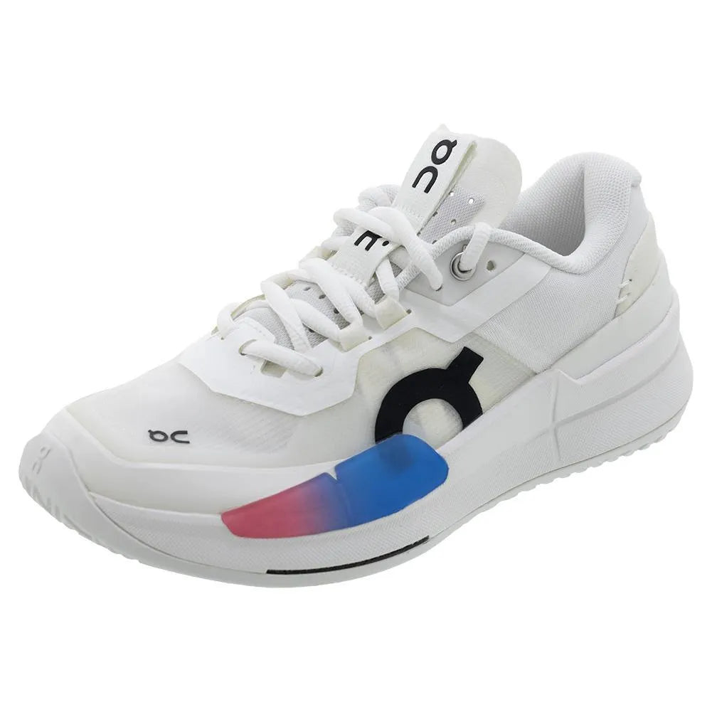 Men's THE ROGER Pro 2 Tennis Shoes White and Malibu-Footwear-On-114009-DEFAULT-L-Tennis Express