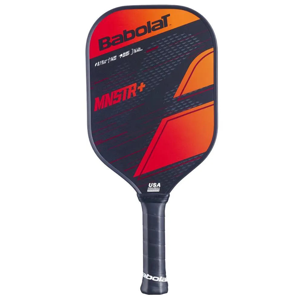 MNSTR+ Pickleball Paddle Black and Red-Racquets-Babolat-114029-DEFAULT-L-Tennis Express