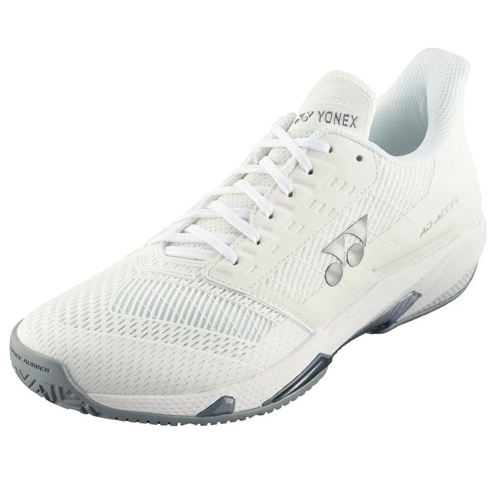 Women's Power Cushion AD-ACCEL All Court Tennis Shoes White-Footwear-Yonex-114061-DEFAULT-L-Tennis Express