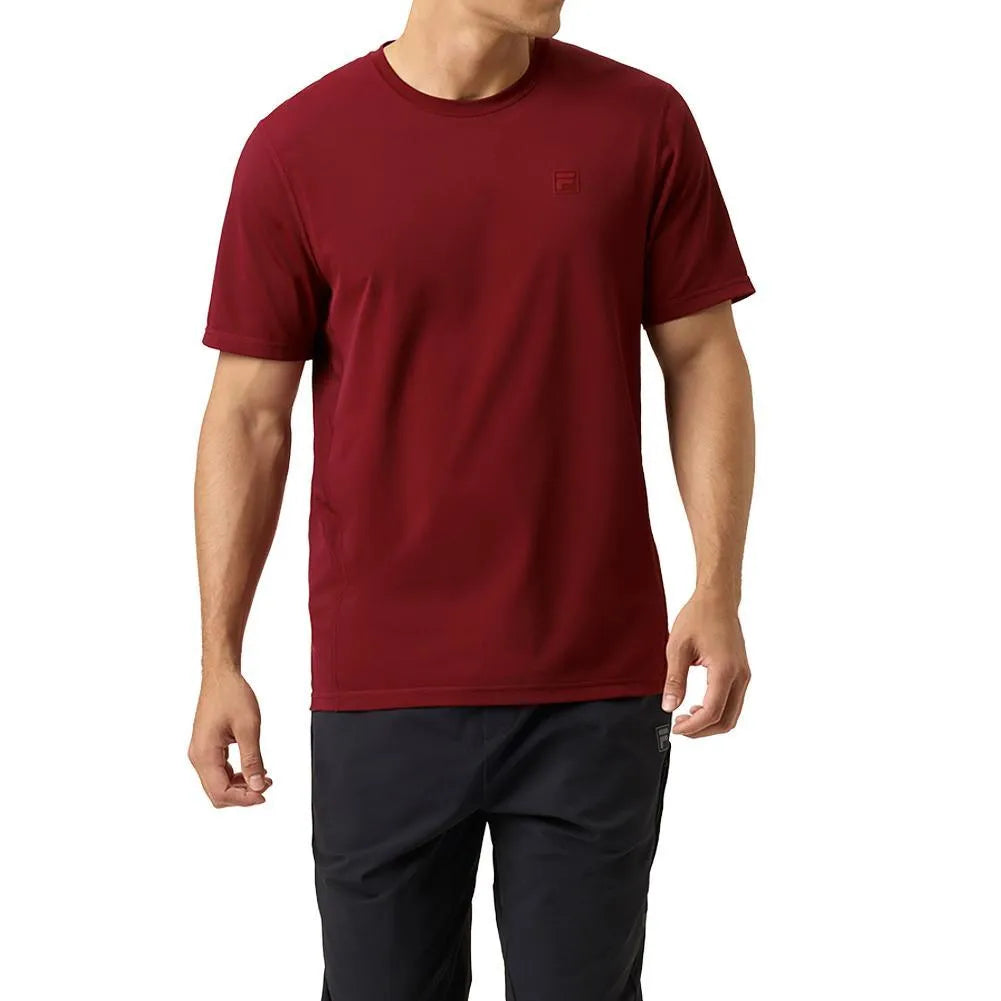 Mens Everyday Ace Tennis Top-Apparel-Fila-114080-600_SYRAH-L-Tennis Express