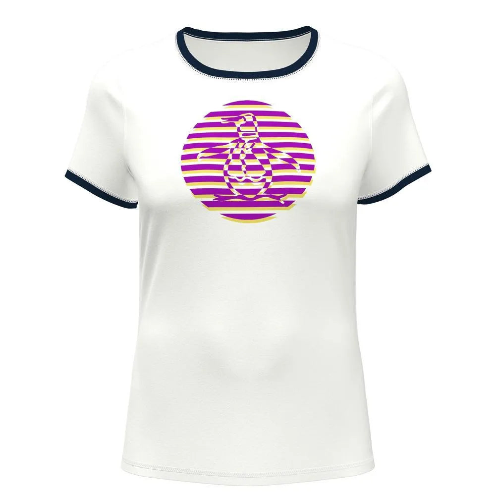Womens Graphic Circle Pete Performance Tennis Tee Bright White-Apparel-Penguin-114154-DEFAULT-L-1-[Sku]-Tennis Express