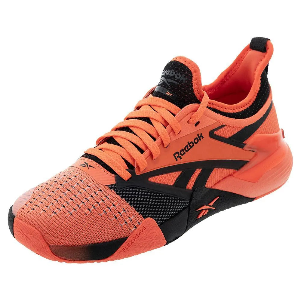 Unisex Nano Court Shoes Digital Coral and Black-Footwear-Reebok-114208-DEFAULT-L-Tennis Express
