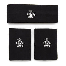 Men's Solid Head and Wristband Set-Accessories-Penguin-114232-001_CAVIAR-L-Tennis Express