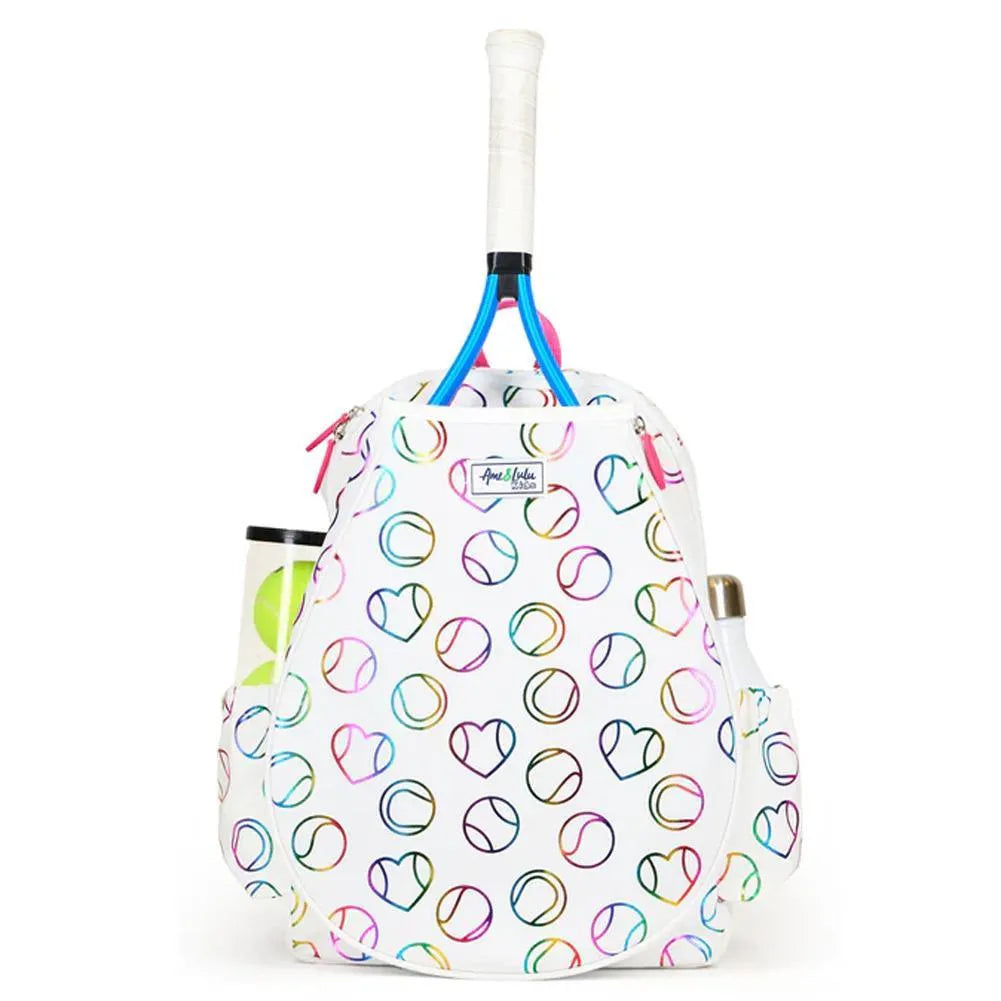 Juniors Little Love Tennis Backpack-Bags-Ame and Lulu-114257-7_METALLIC_RAINBOW-L-2-[Sku]-Tennis Express