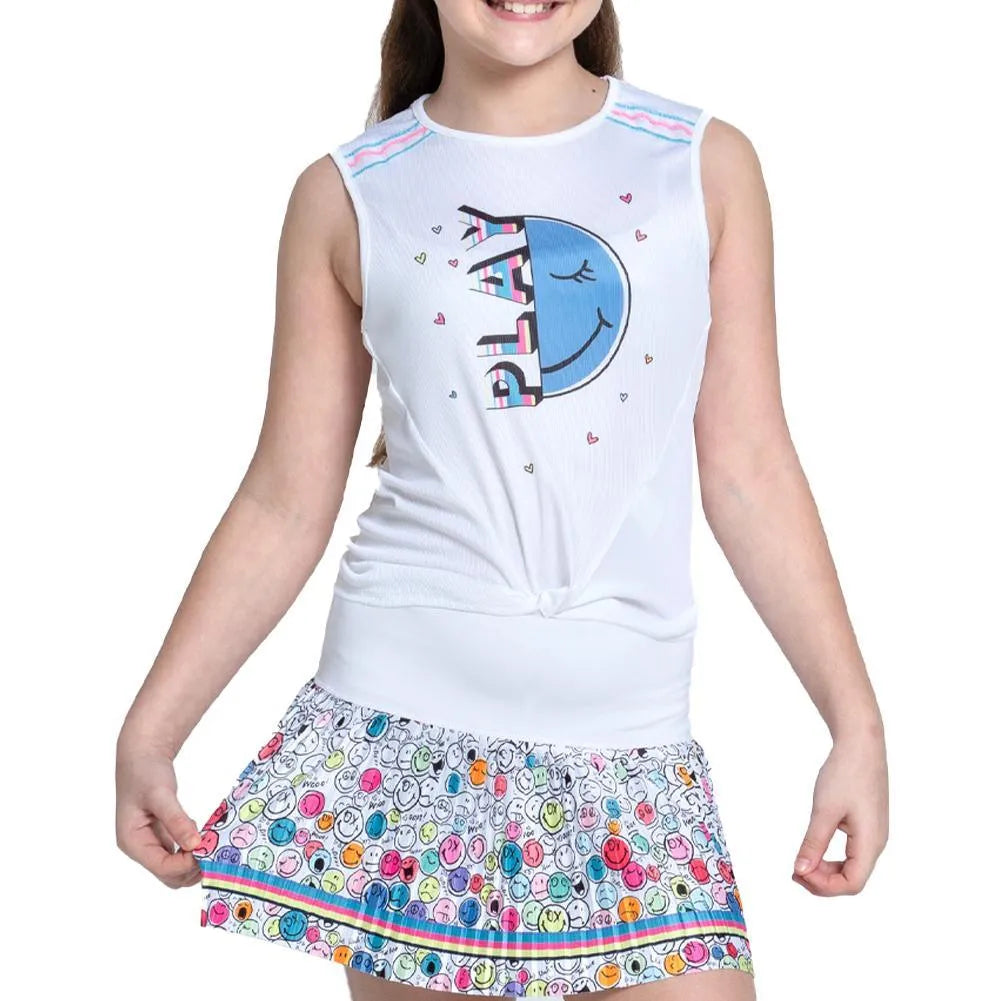 Girls' Got The Feeling Tennis Tank Multicolor-Apparel-Lucky In Love-115277-DEFAULT-L-Tennis Express