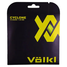 Cyclone 16G Neon Yellow Tennis String-Strings-Volkl-119236-1-Tennis Express
