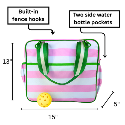 Queen Of The Court Prepster Pickleball Bag
