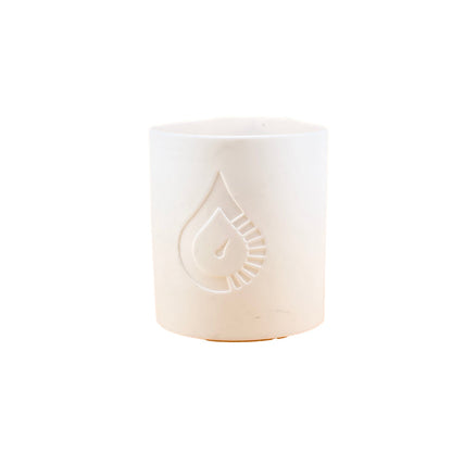 FUELSTATION Bottle: White Magnetic Sleeve