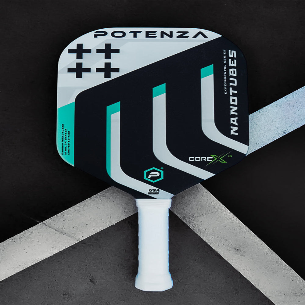 Potenza Pickleball Carbon Nanotubes+ COREx3 Pickleball Paddle