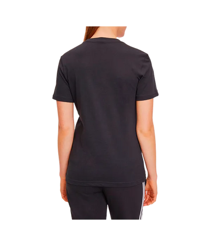Camiseta Adidas Logo Mujer Negra