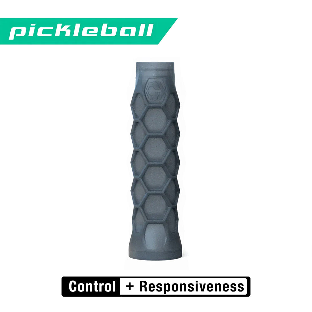 Hesacore Pickleball Carbon Grip - 5.25 Inches Long - Stiff Feel - Charcoal