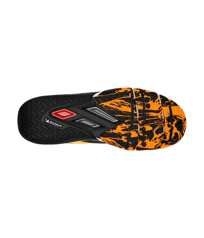 Padel Shoes Babolat Movea 2 Black/Saffron 2025