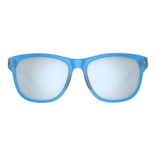 Swank Sunglasses Crystal Sky with Smoke Bright Blue Lenses