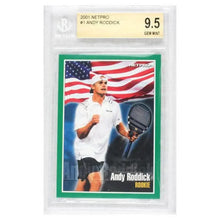 Andy Roddick 2001 NETPRO Tour Star Rookie Card (Beckett Rated)-Memorabilia-Netpro-15240-DEFAULT-L-Tennis Express