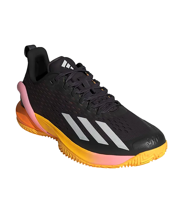 Padel Shoes Adidas Adizero Cybersonic M Clay Negro/Naranja
