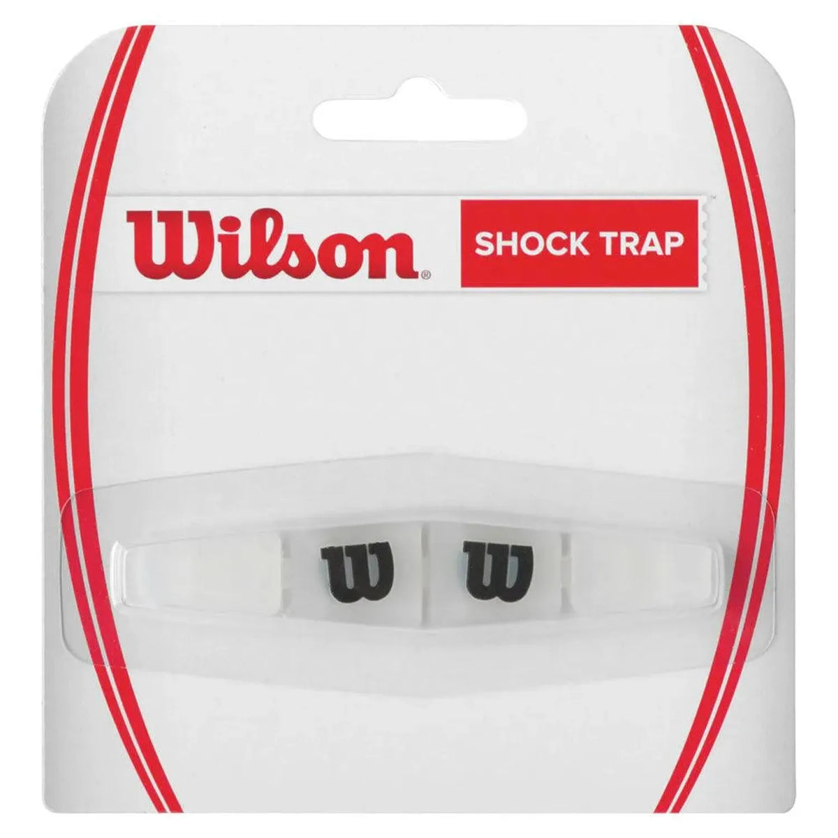 Shock Trap Tennis Dampener Clear and Black-Accessories-Wilson-17107-DEFAULT-L-Tennis Express