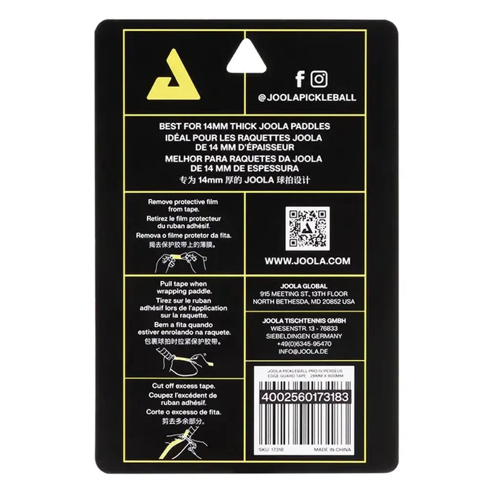 Pickleball Pro IV Hyperion Edge Guard Tape 28mm x 800mm