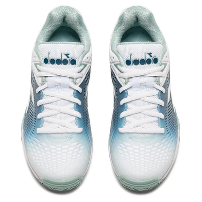 Women's Speed Competition 7 AG Tennis Shoes White and Surf Spray