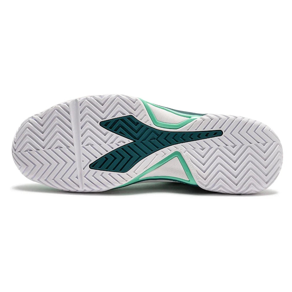 Men's B.Icon 3 AG Tennis Shoes Cabbage and White