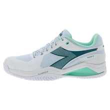 Men's Blushield Torneo 3 Tennis Shoes White and Shaded Spruce