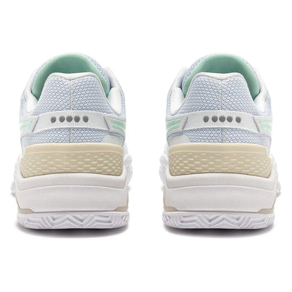 Women's Blushield Torneo 3 Clay Tennis Shoes White and Bay