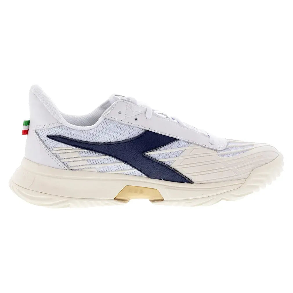 B. Elite Star Tennis Shoes White and Blue Corsair