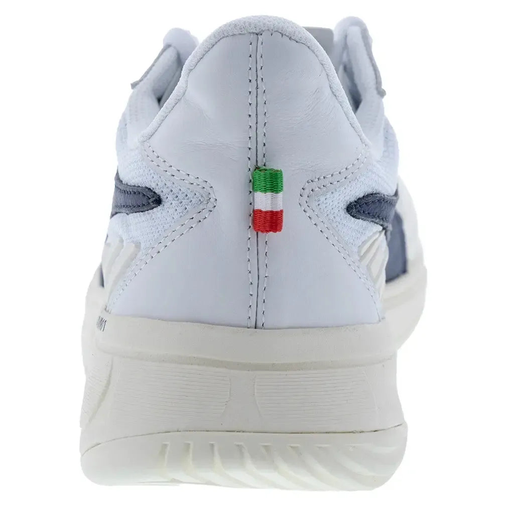 B. Elite Star Tennis Shoes White and Blue Corsair