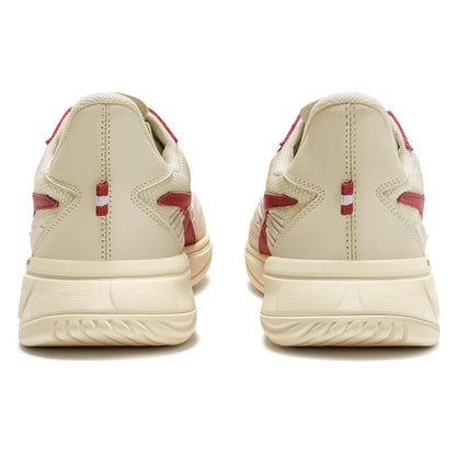B. Elite Star Tennis Shoes Whisper White and Garnet